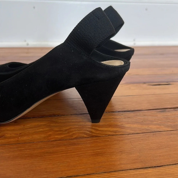Botkier Heels Cobble Hill Black Suede Heels - Size 9.5 - Picture 5 of 10